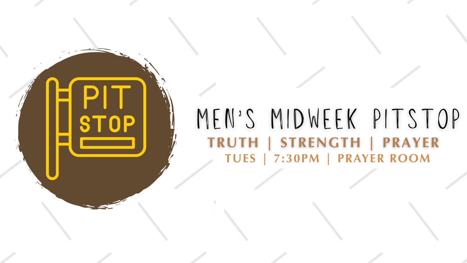 Men's Midweek Pitstop