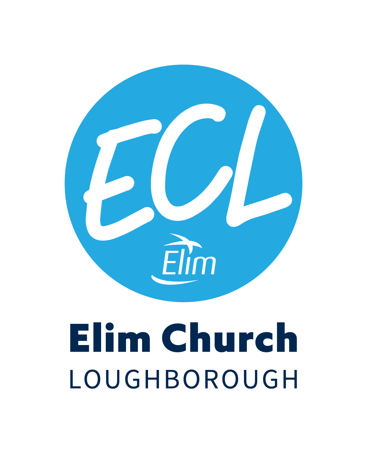 ECL Logo Stacked Blue