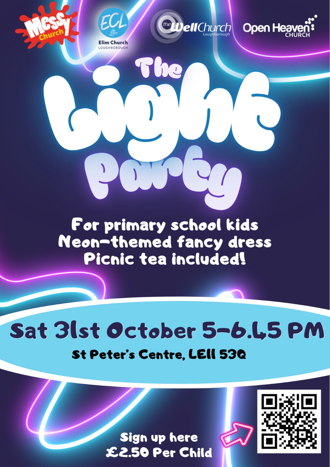 Messy Church Light Party